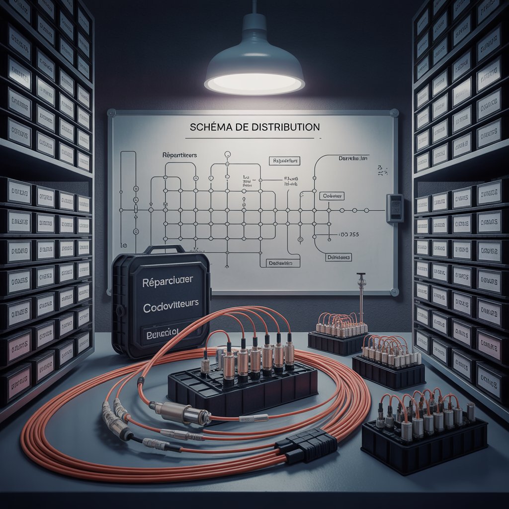 Distribution coaxiale